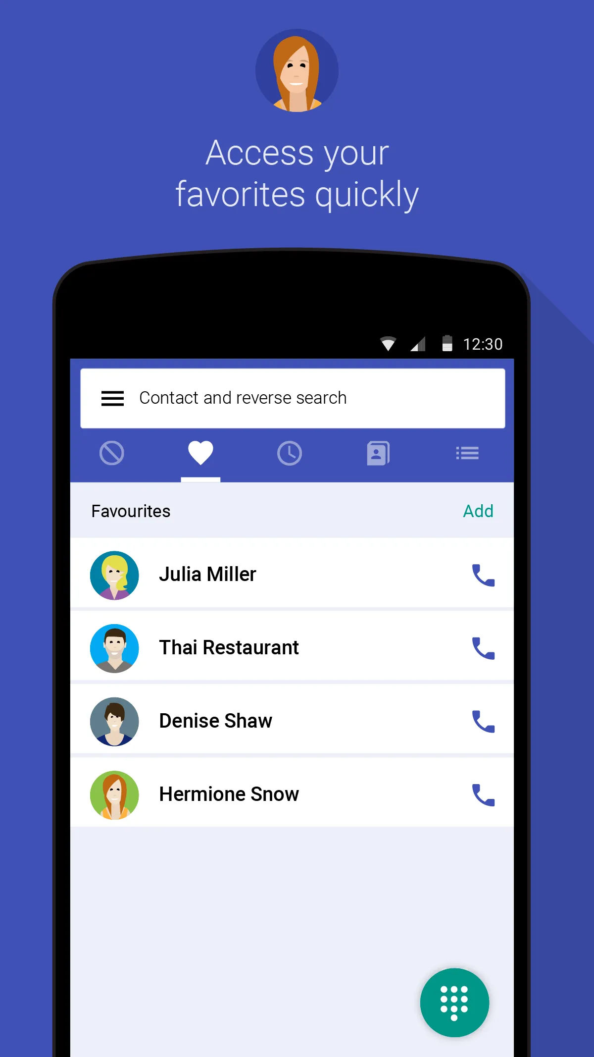 Caller ID | Clever Dialer | Indus Appstore | Screenshot