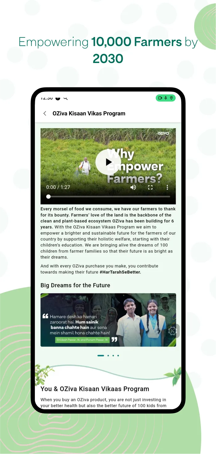 OZiva | Indus Appstore | Screenshot