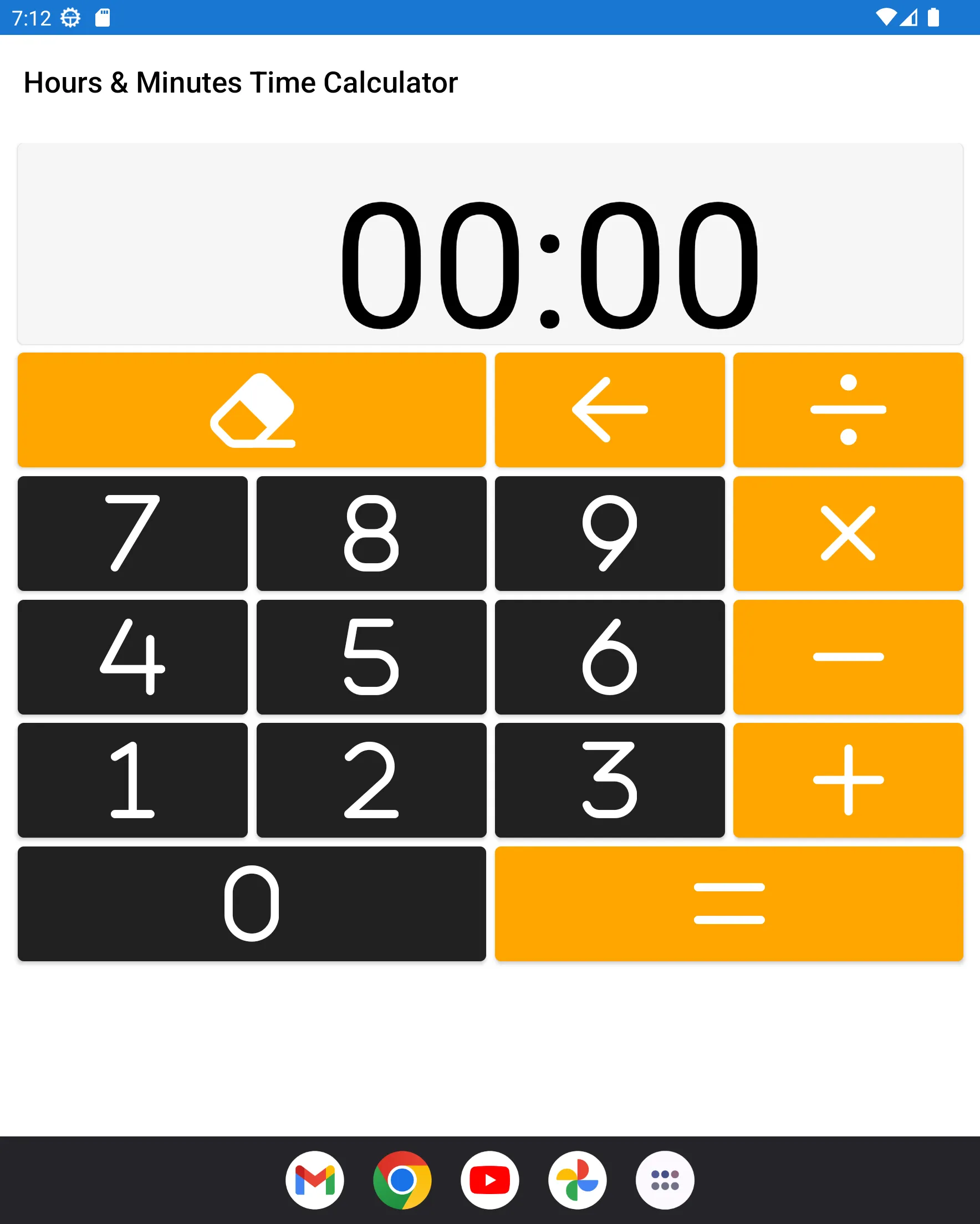Hours Minutes Time Calculator | Indus Appstore | Screenshot