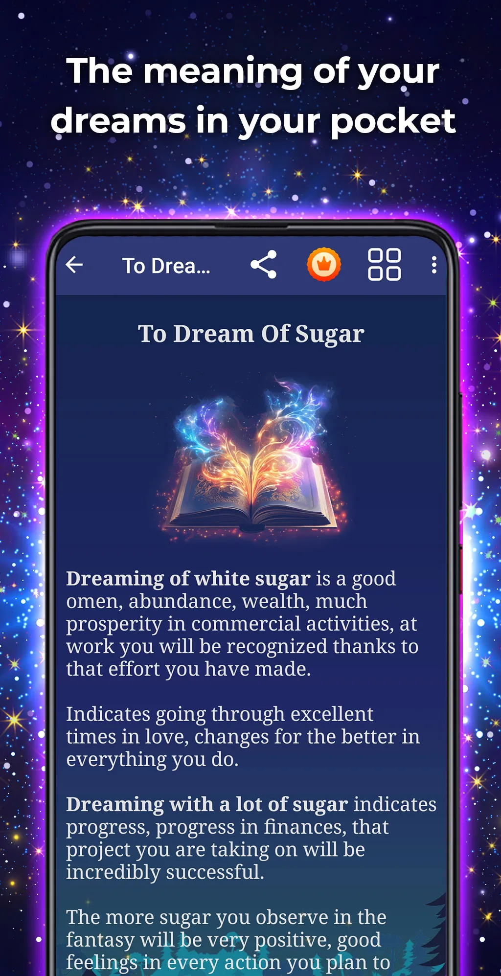 Meaning of dreams in English | Indus Appstore | Screenshot