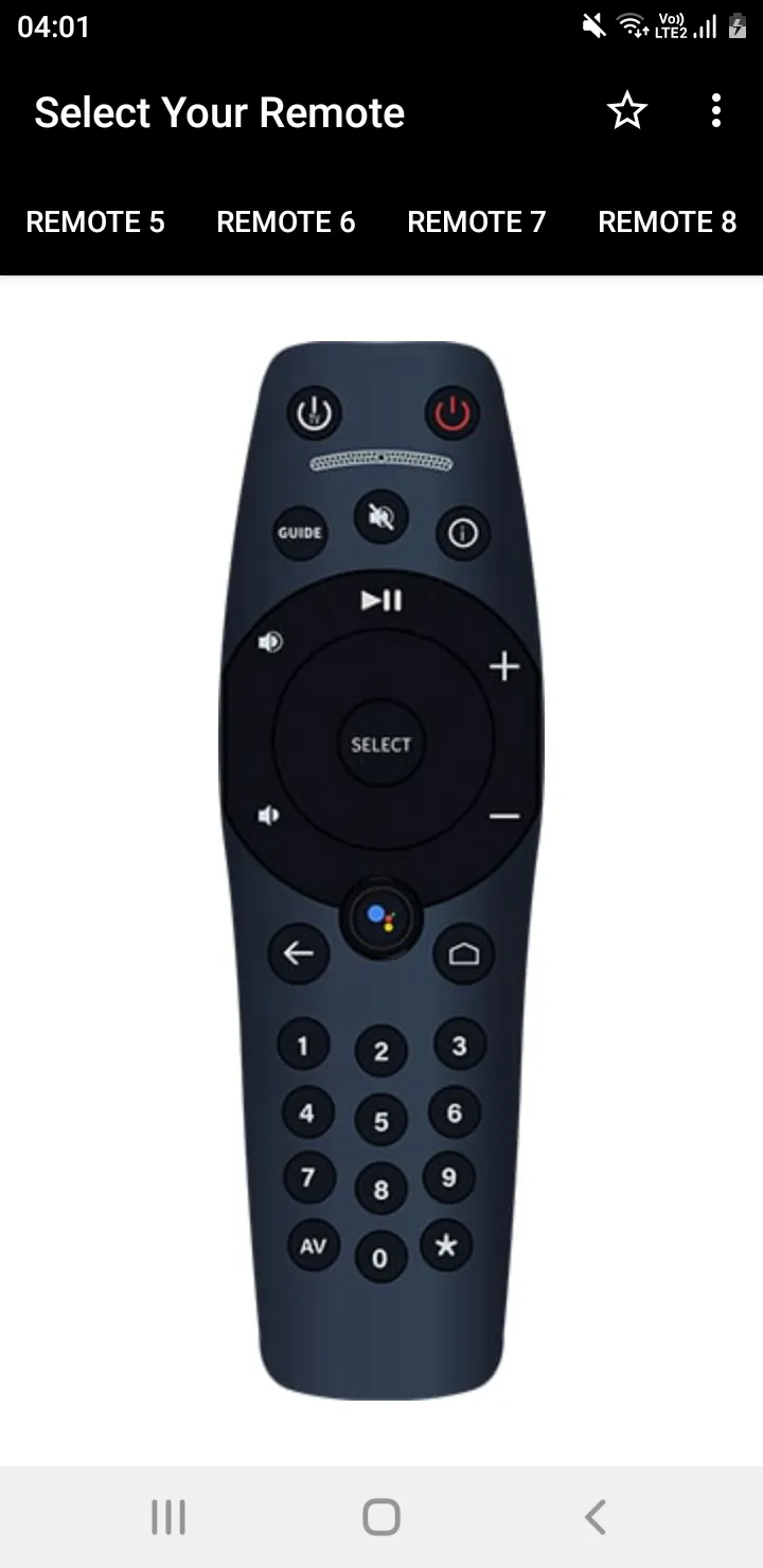 Remote Control For Tata Sky | Indus Appstore | Screenshot