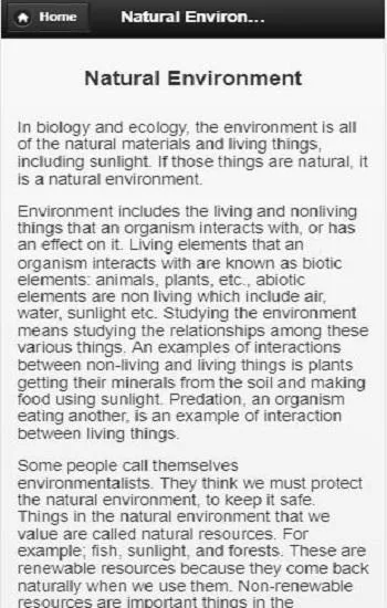 Environmental Studies | Indus Appstore | Screenshot