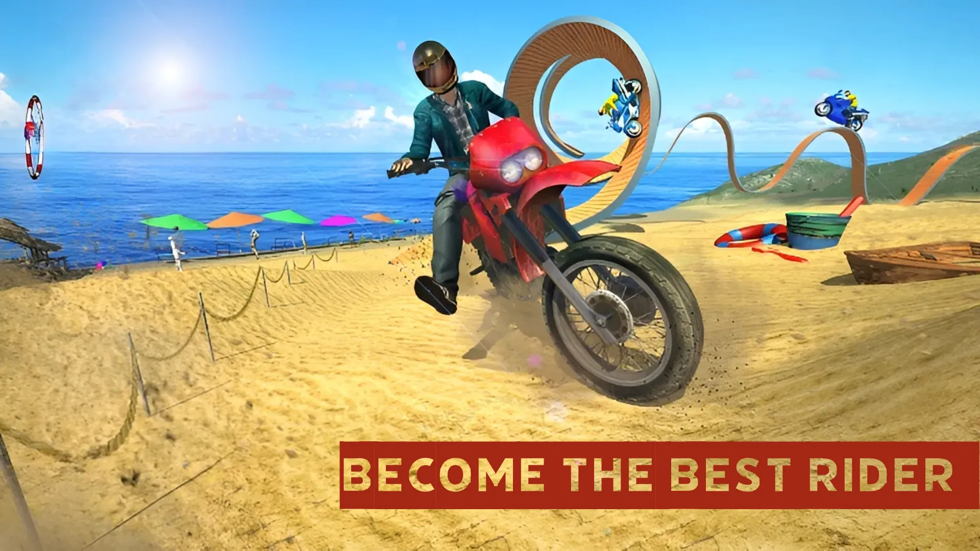 Beach Racing- Stunt Bike Race | Indus Appstore | Screenshot