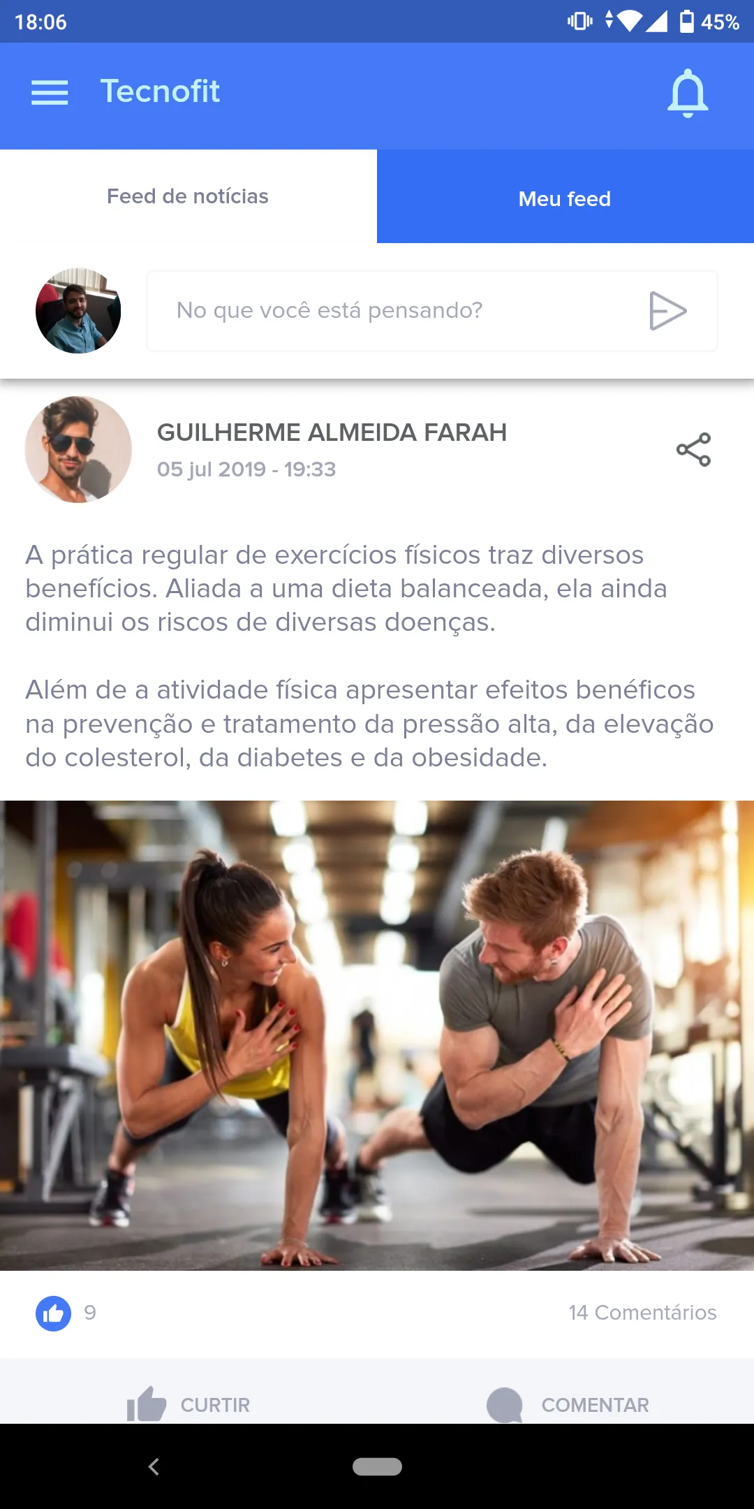 Tecnofit | Indus Appstore | Screenshot