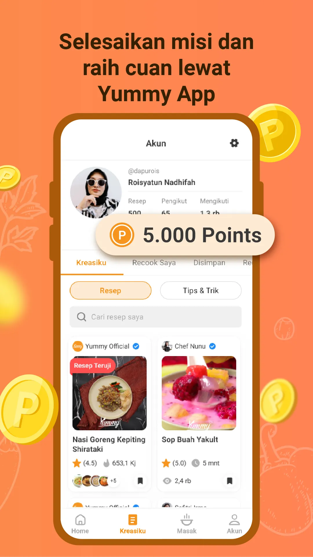 Yummy - Aplikasi Resep Masakan | Indus Appstore | Screenshot