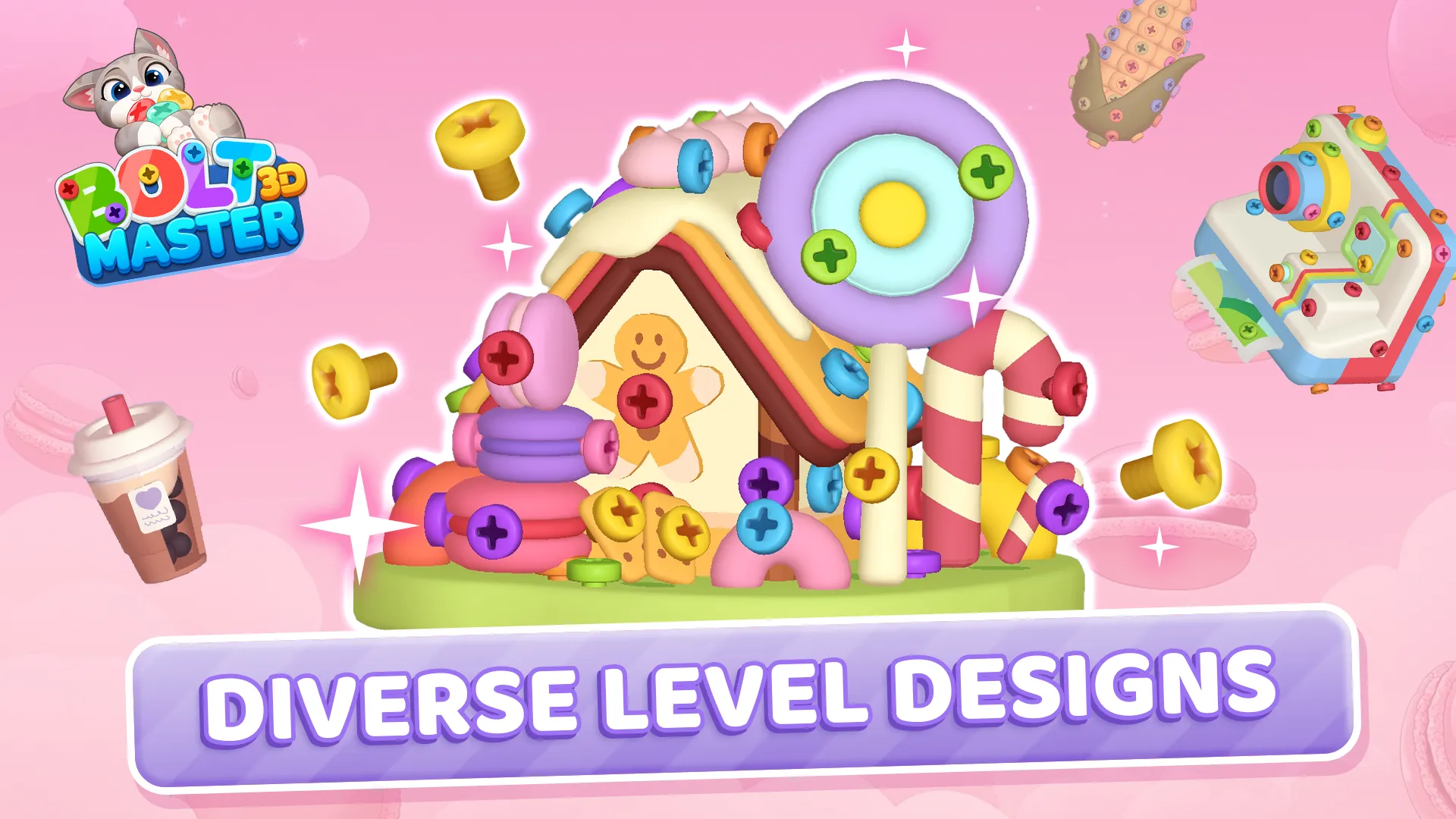 3D Bolt Master™ | Indus Appstore | Screenshot