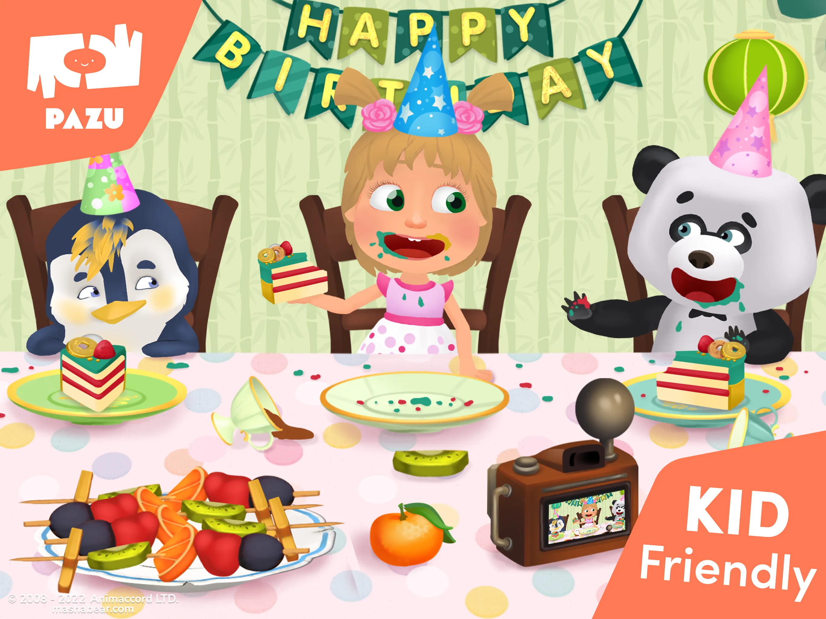 Masha and The Bear Birthday | Indus Appstore | Screenshot