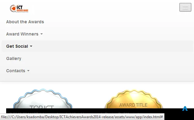 ICT Achievers Awards App | Indus Appstore | Screenshot