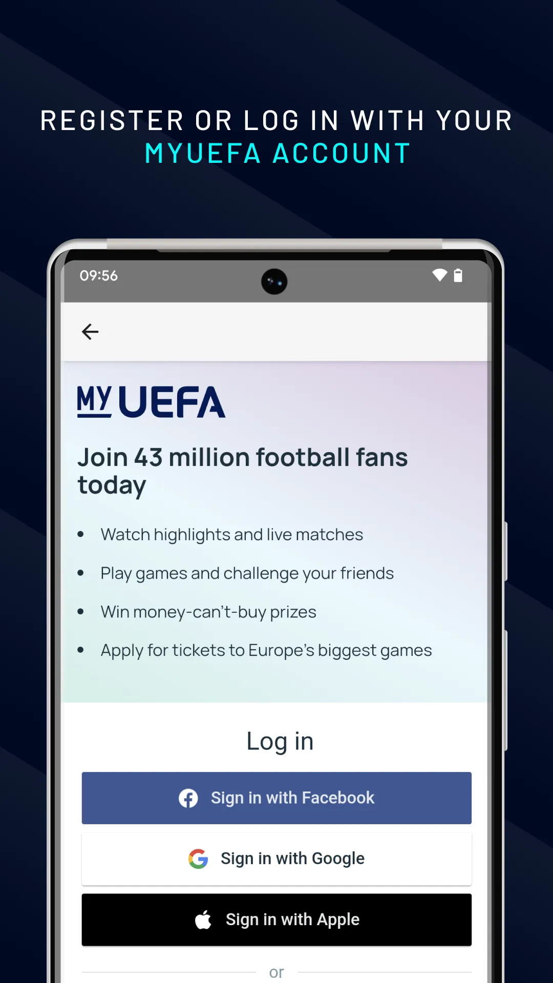 UEFA.tv | Indus Appstore | Screenshot