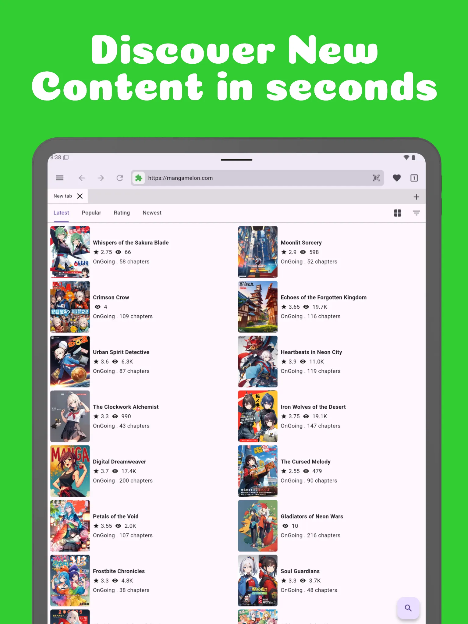 Manga Explorer - Manga Reader | Indus Appstore | Screenshot