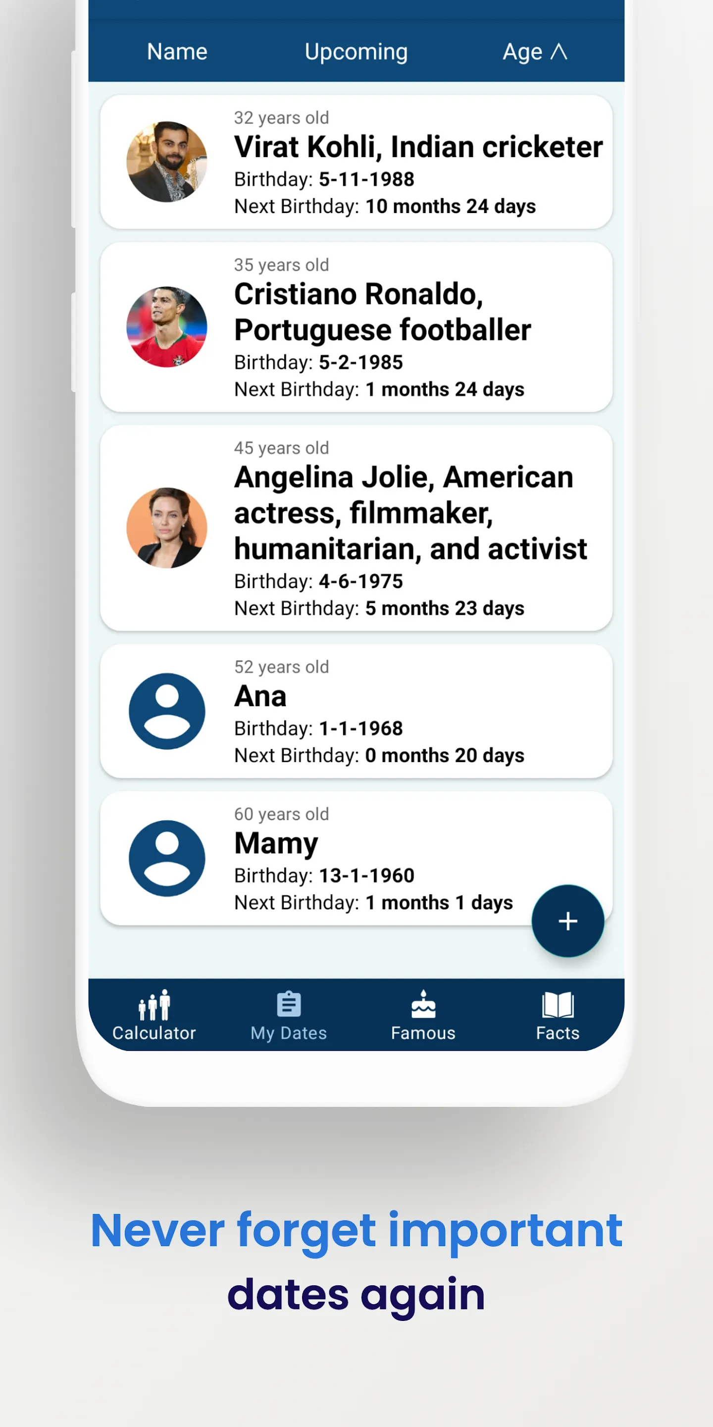 Age Calculator - Date of Birth | Indus Appstore | Screenshot