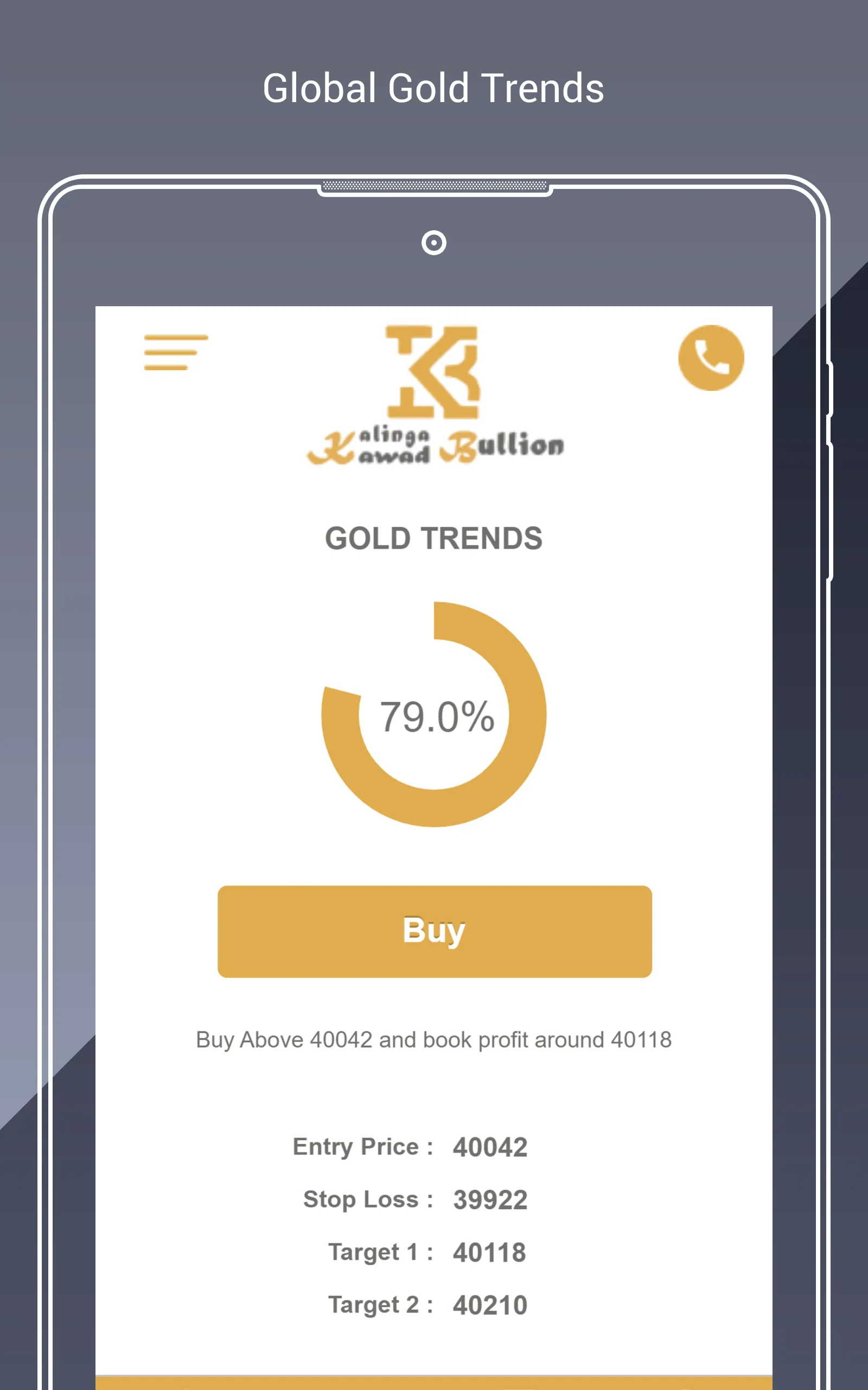 Kalinga Kawad Bullion | Indus Appstore | Screenshot