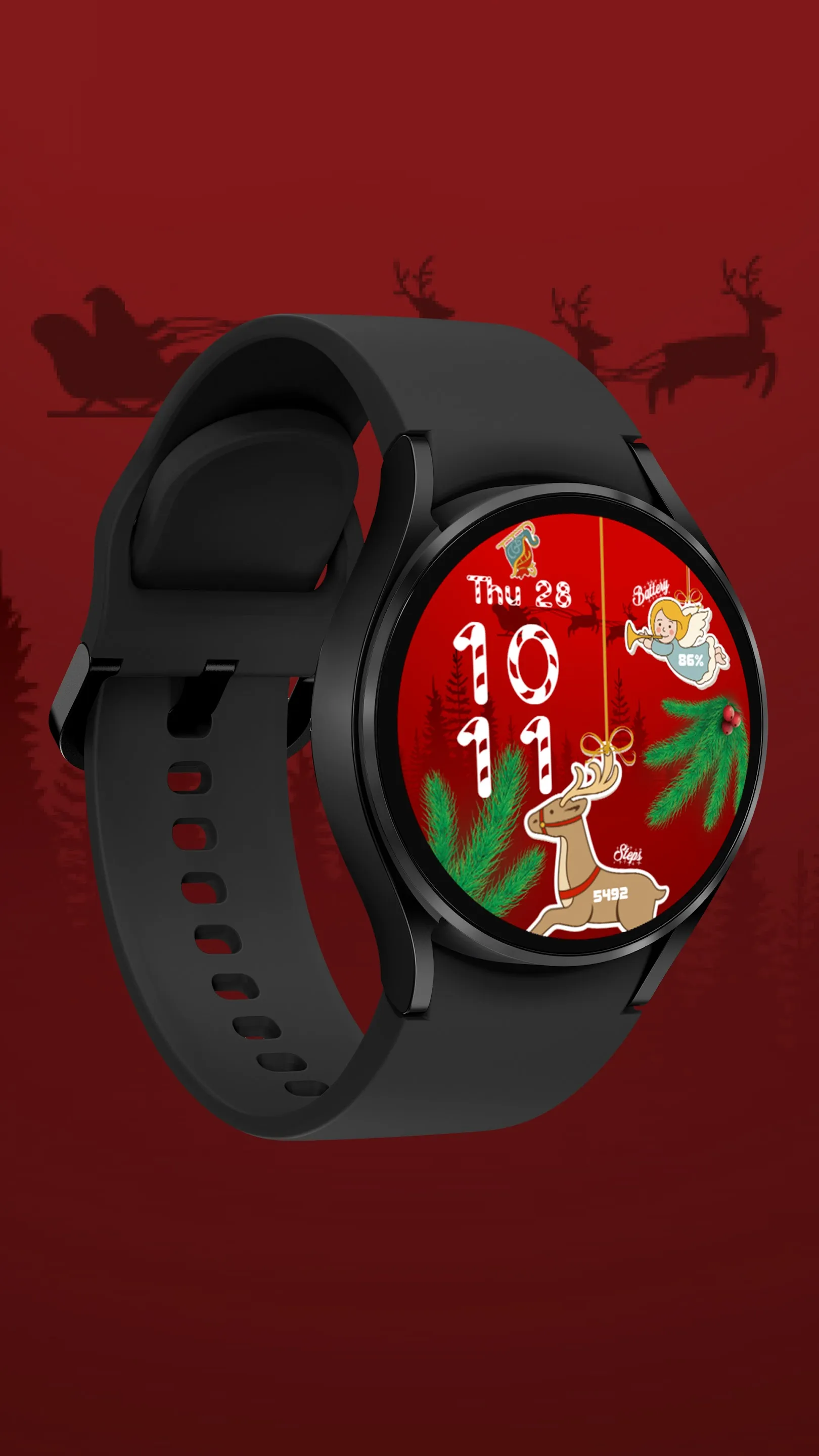 Winter Wonderland Watch Face | Indus Appstore | Screenshot