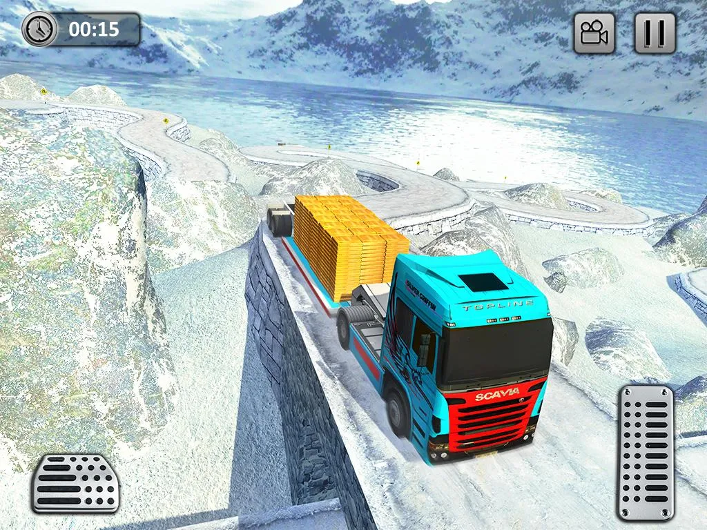 Uphill Gold Transporter Truck  | Indus Appstore | Screenshot