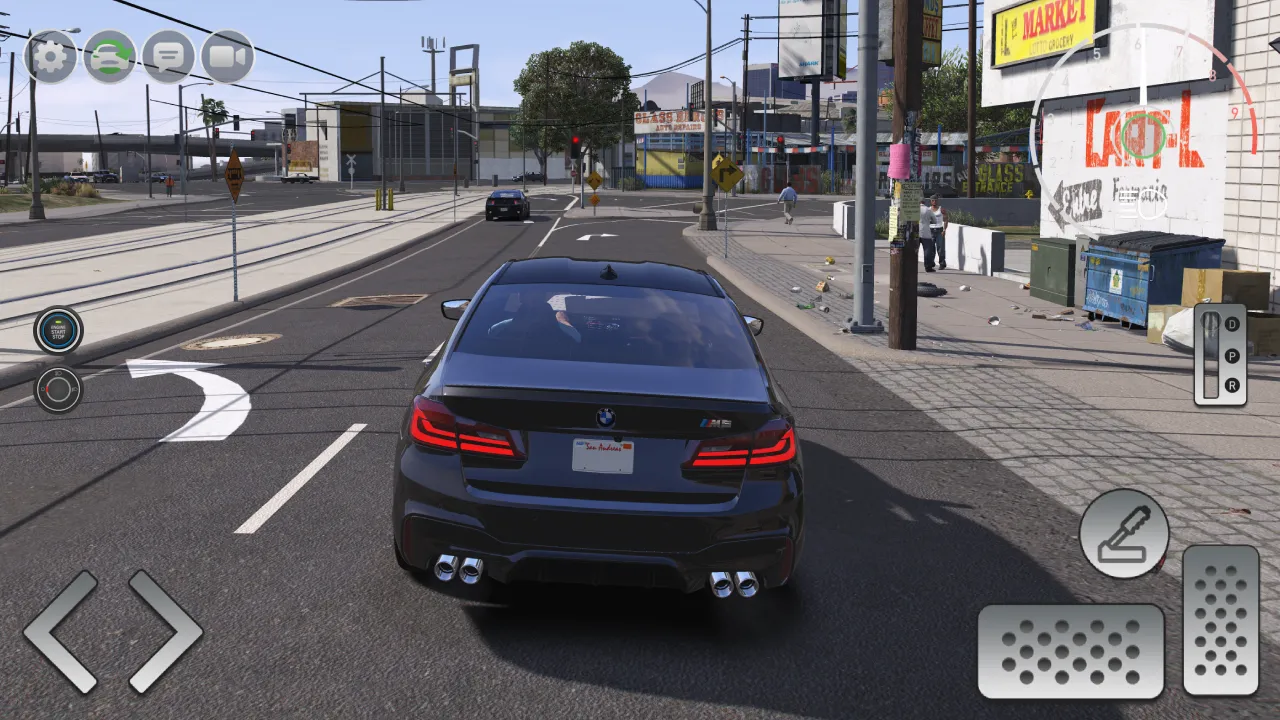 Realistic Simulator BMW M5 Car | Indus Appstore | Screenshot
