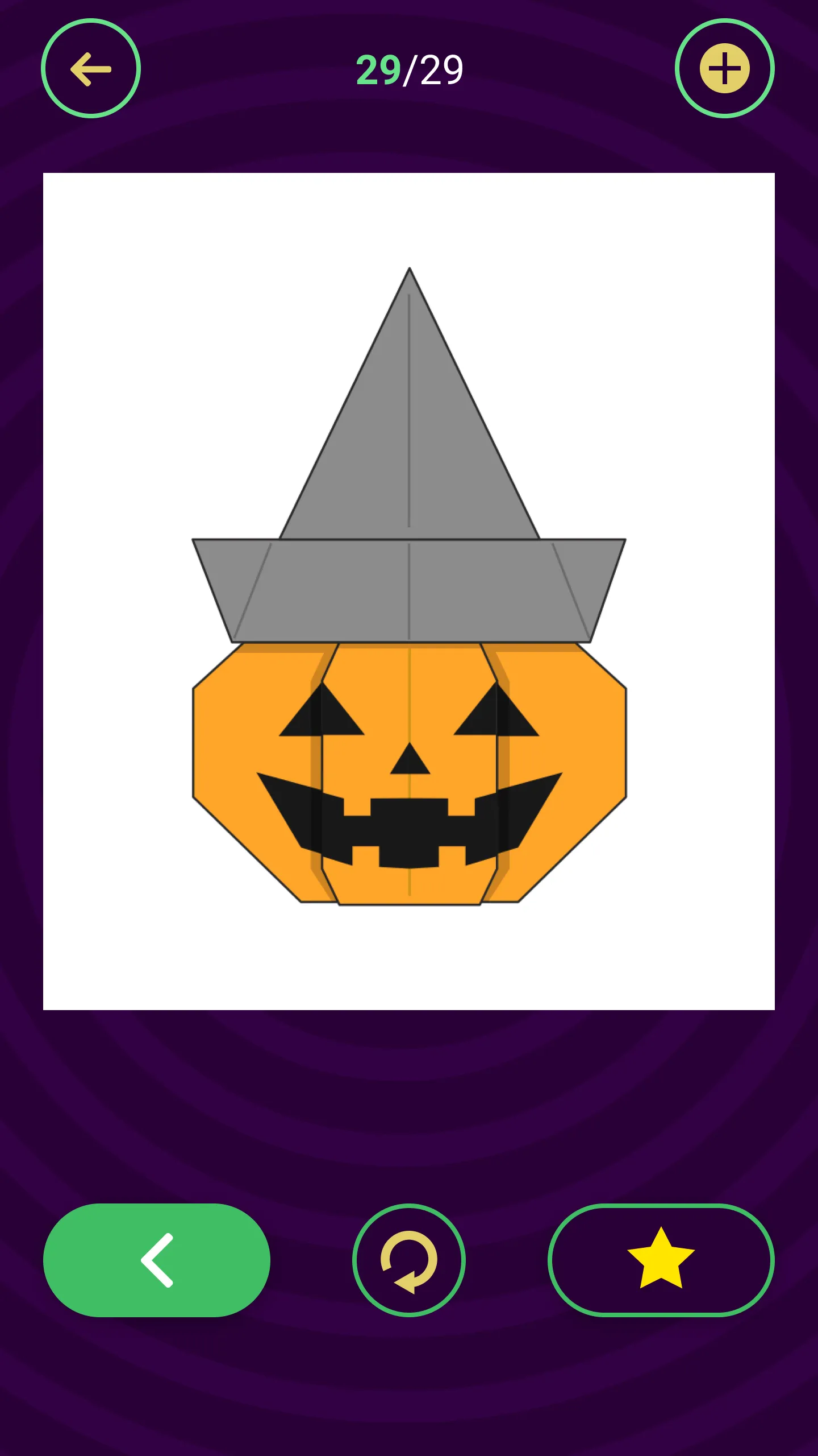 Origami Halloween From Paper | Indus Appstore | Screenshot