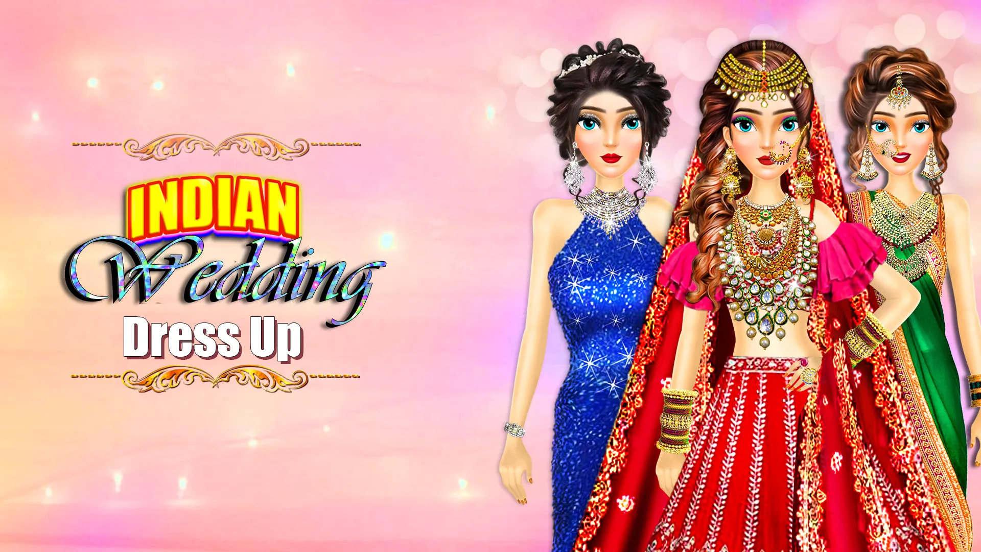 Indian Bridal Dress Up Game | Indus Appstore | Screenshot