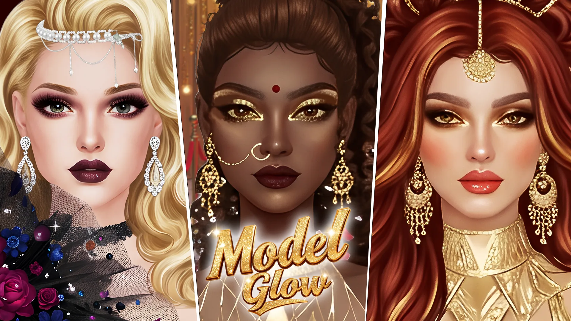 Model Glow: Dress Up & Makeup | Indus Appstore | Screenshot