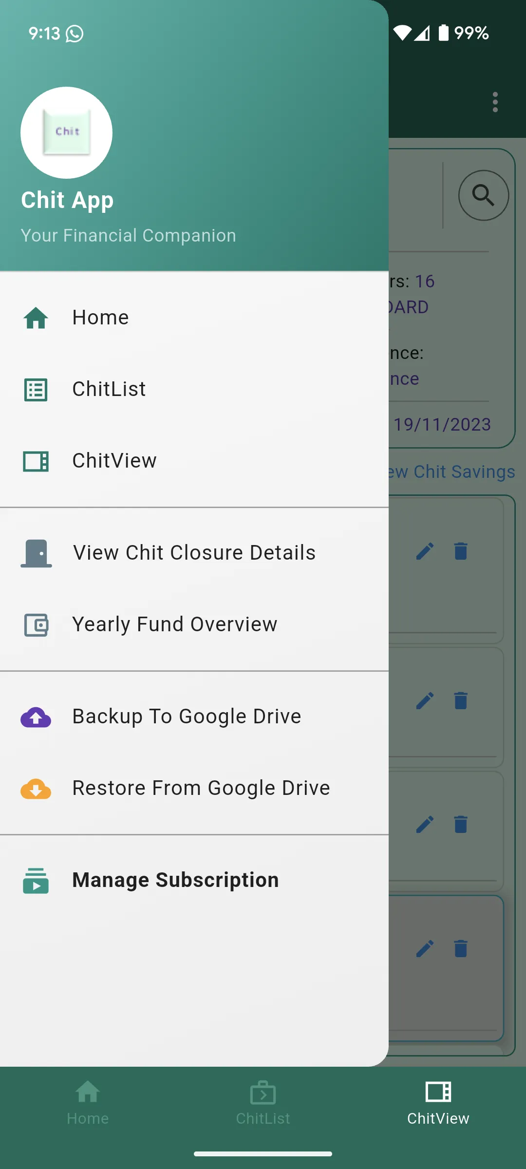 Chit App | Indus Appstore | Screenshot