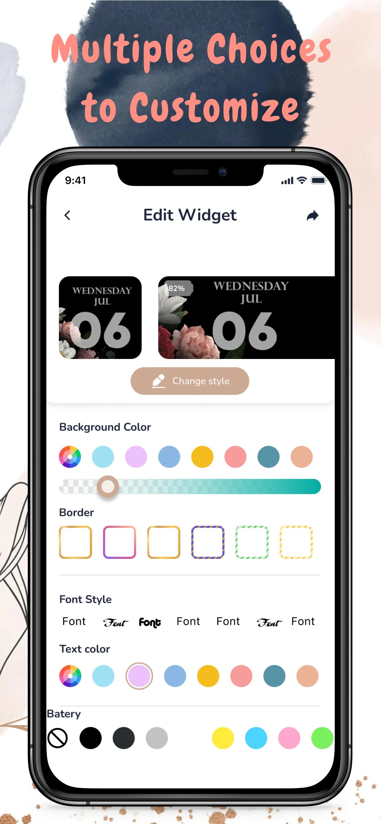 Widget iOS 16 - Color Widgets | Indus Appstore | Screenshot