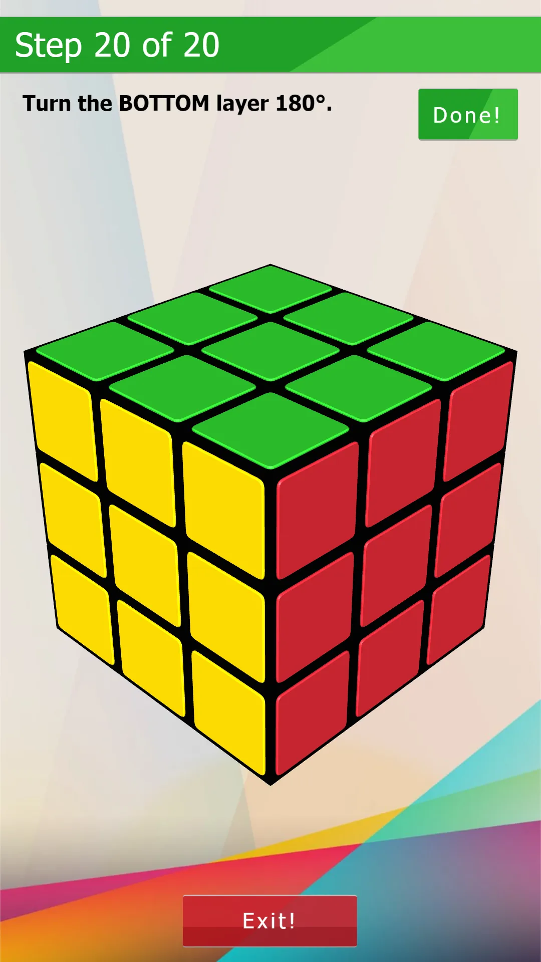 3D-Cube Solver | Indus Appstore | Screenshot