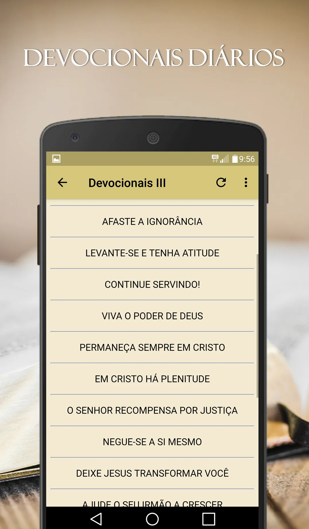 Devocionais Diários | Indus Appstore | Screenshot