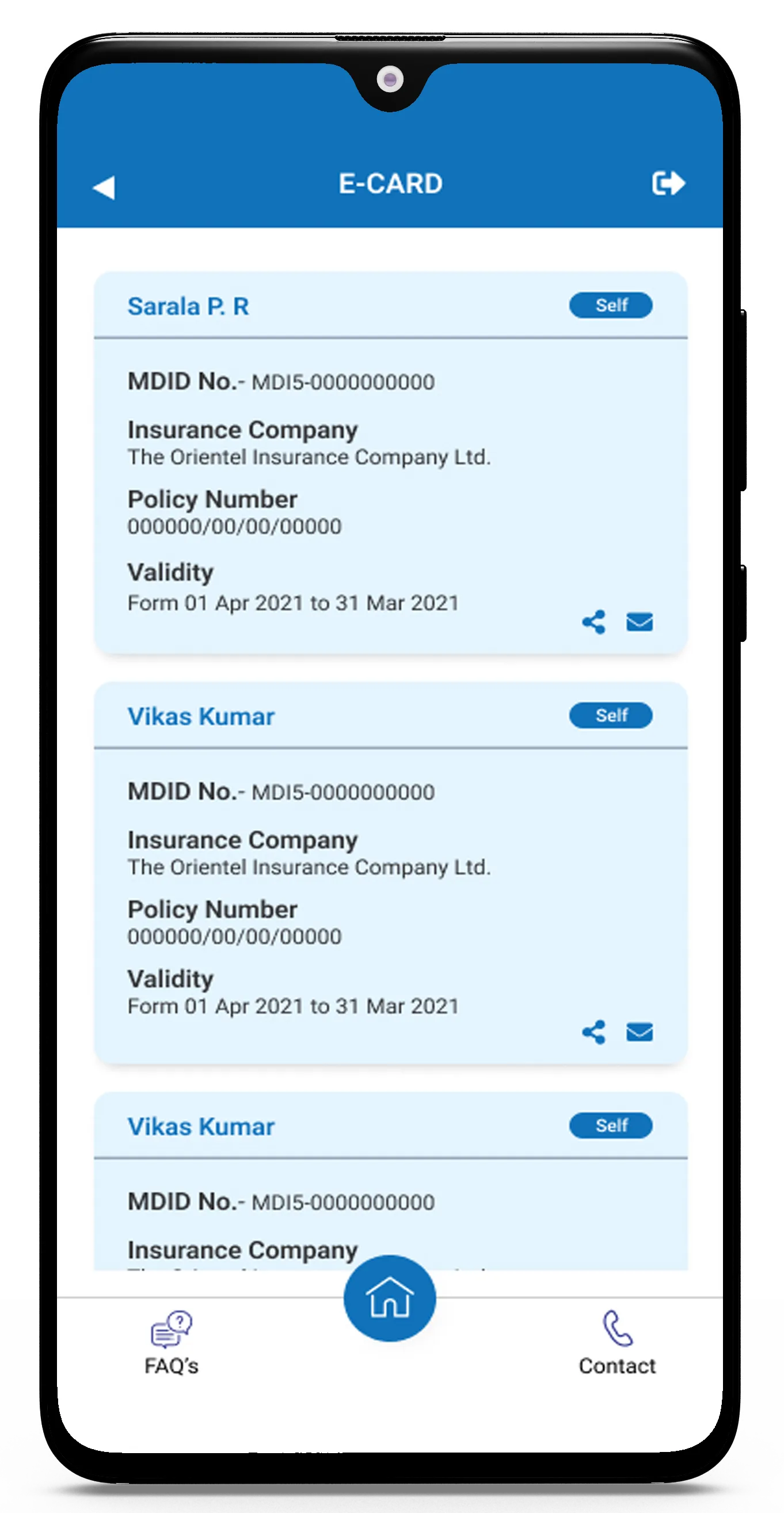 MDI Tata Motors VRS Mediclaim | Indus Appstore | Screenshot