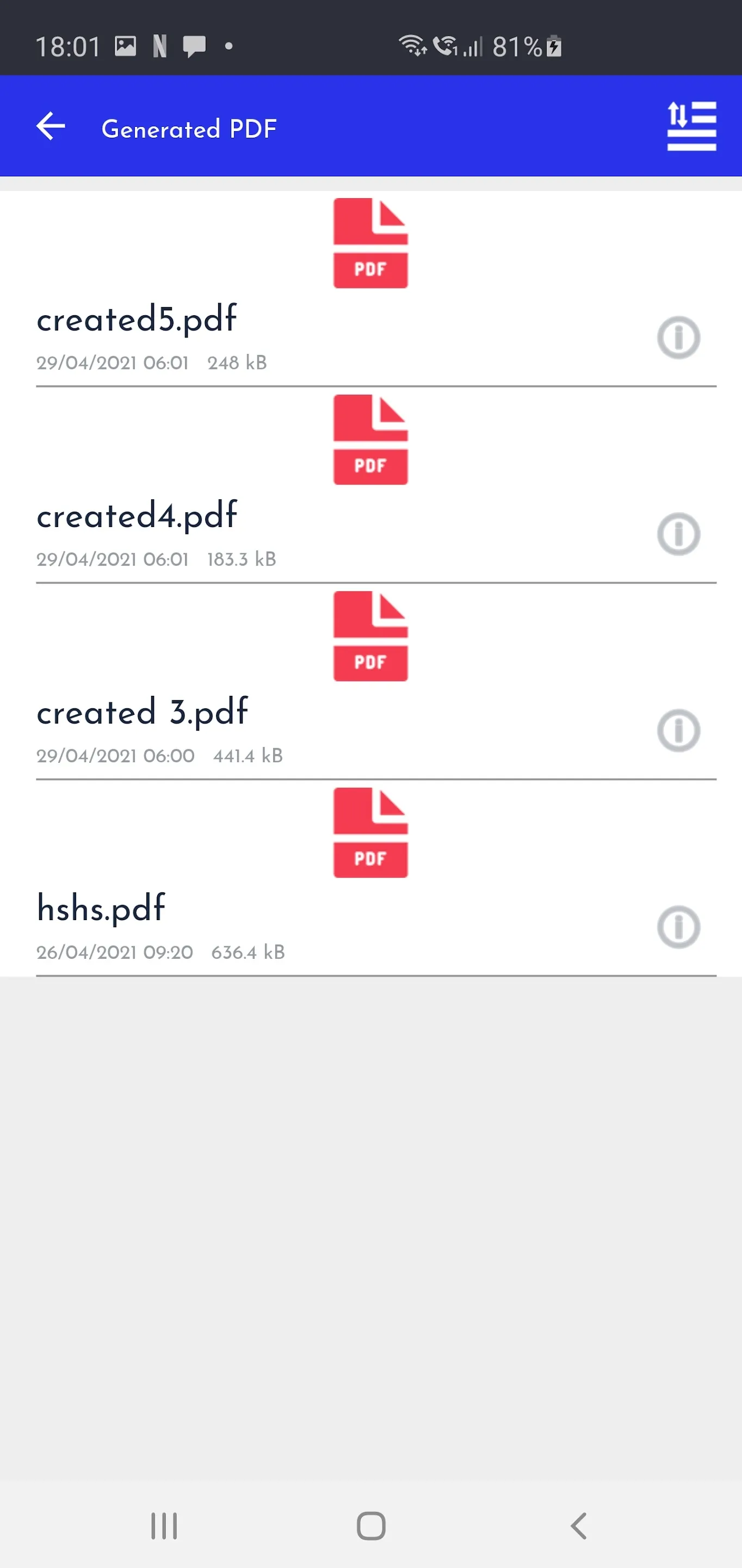 Convert Jpg to PDF | Indus Appstore | Screenshot