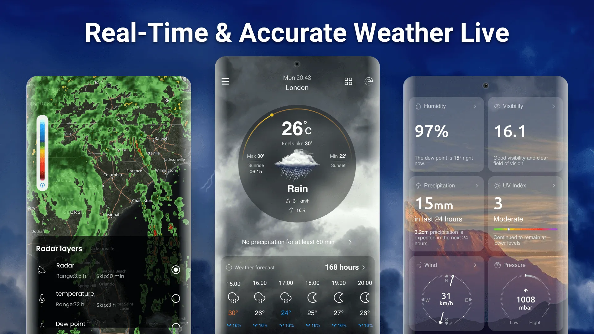 Weather Forecast - Live radar | Indus Appstore | Screenshot