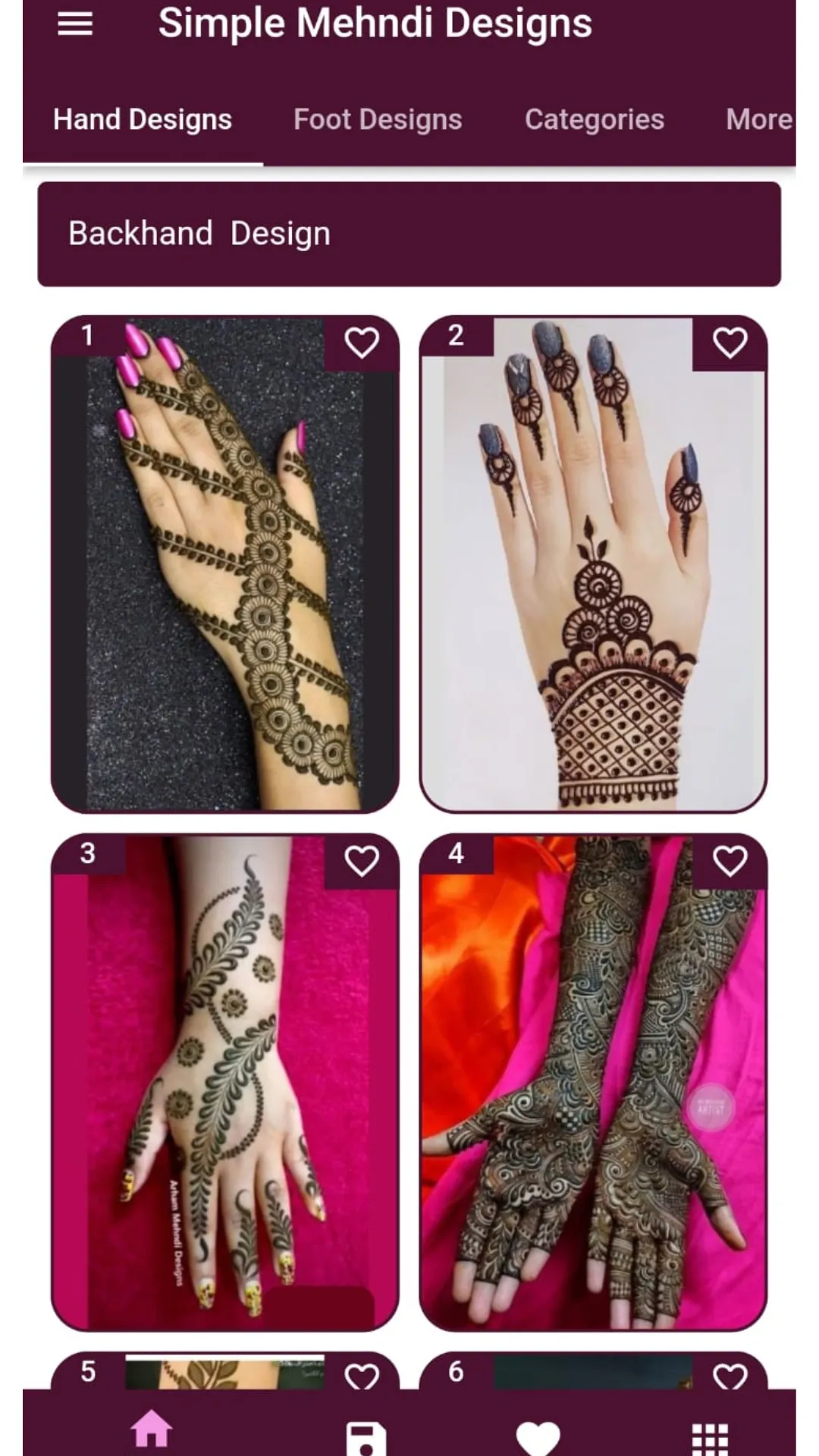 Simple Mehndi Design | Indus Appstore | Screenshot