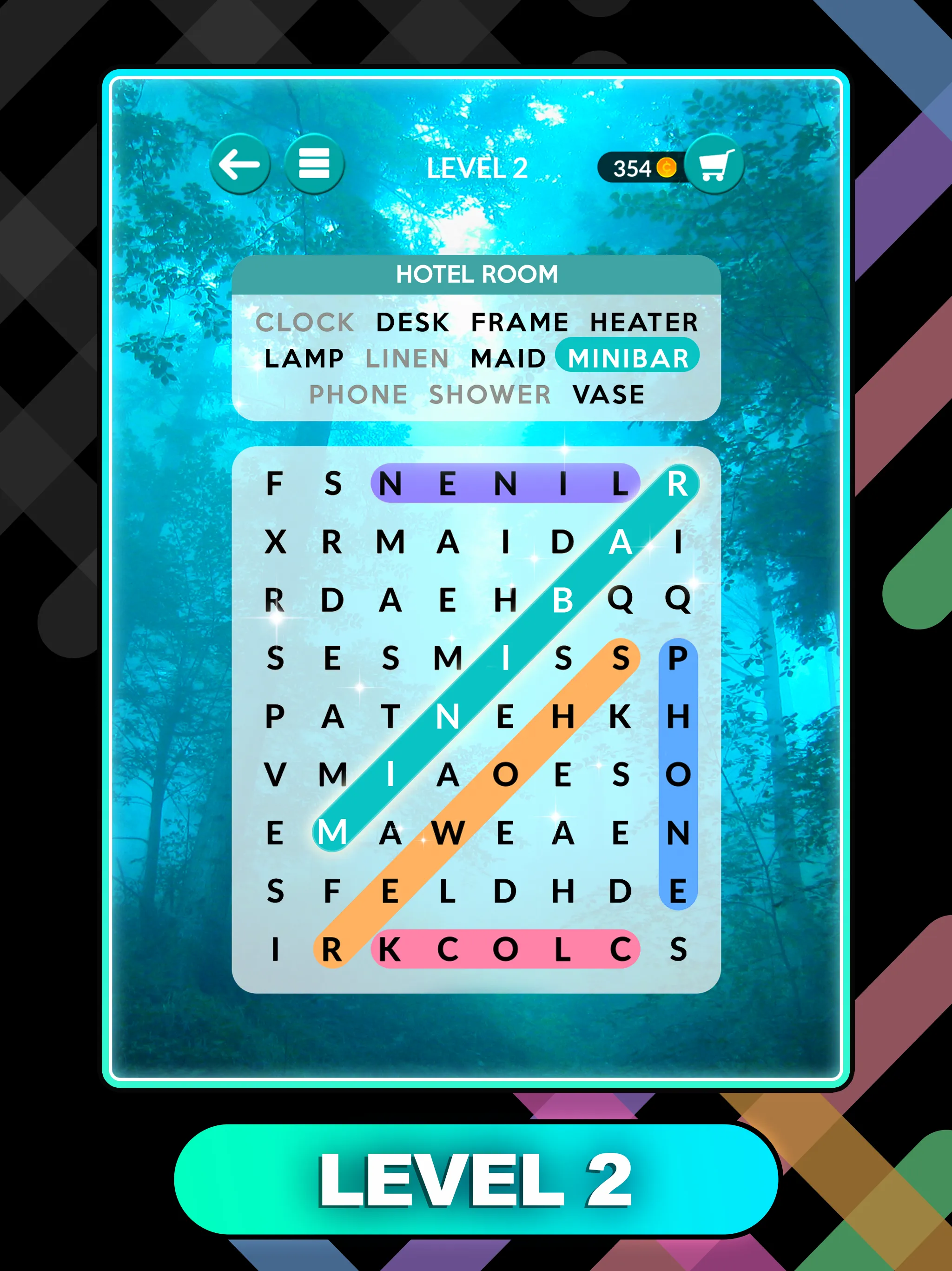 Wordscapes Search | Indus Appstore | Screenshot