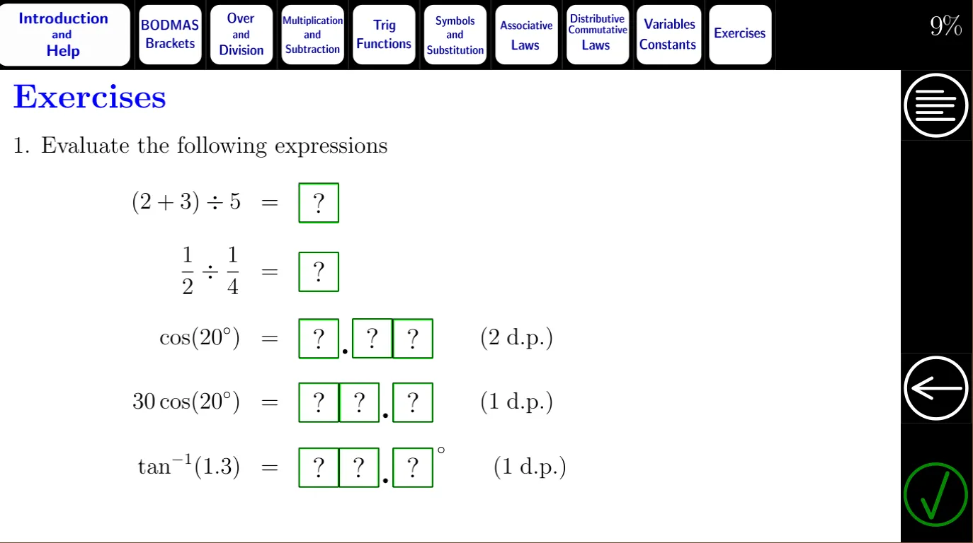 Algebra Tutorial 1: Basics | Indus Appstore | Screenshot