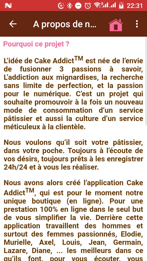 Cake Addict | Indus Appstore | Screenshot