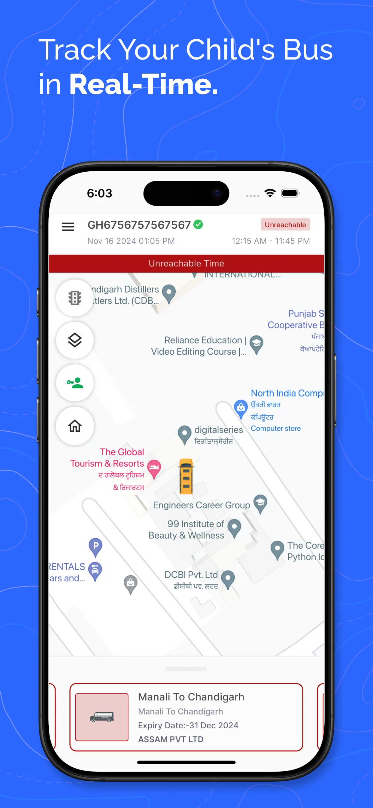 Track My Bus | Indus Appstore | Screenshot