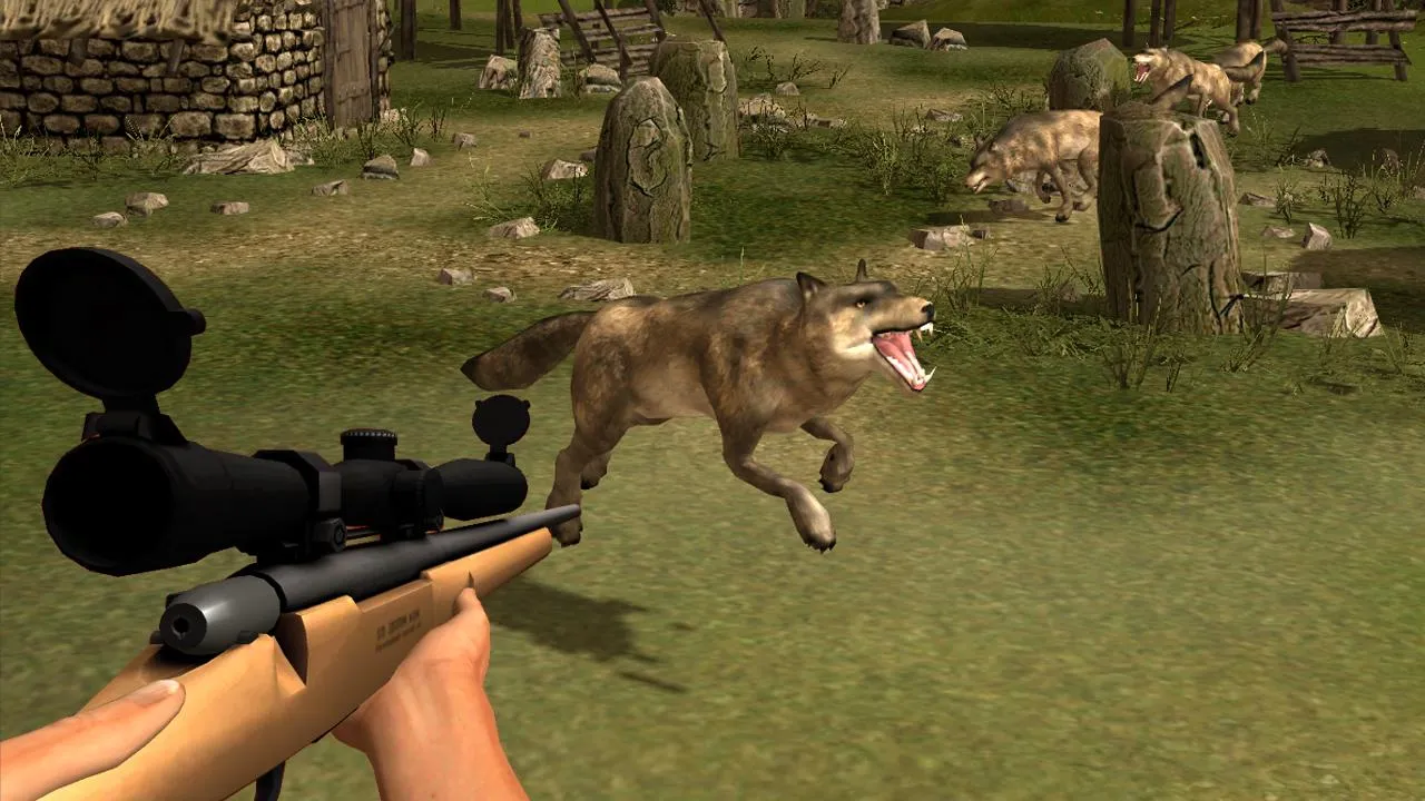 Wild Animal Wolf Game | Indus Appstore | Screenshot