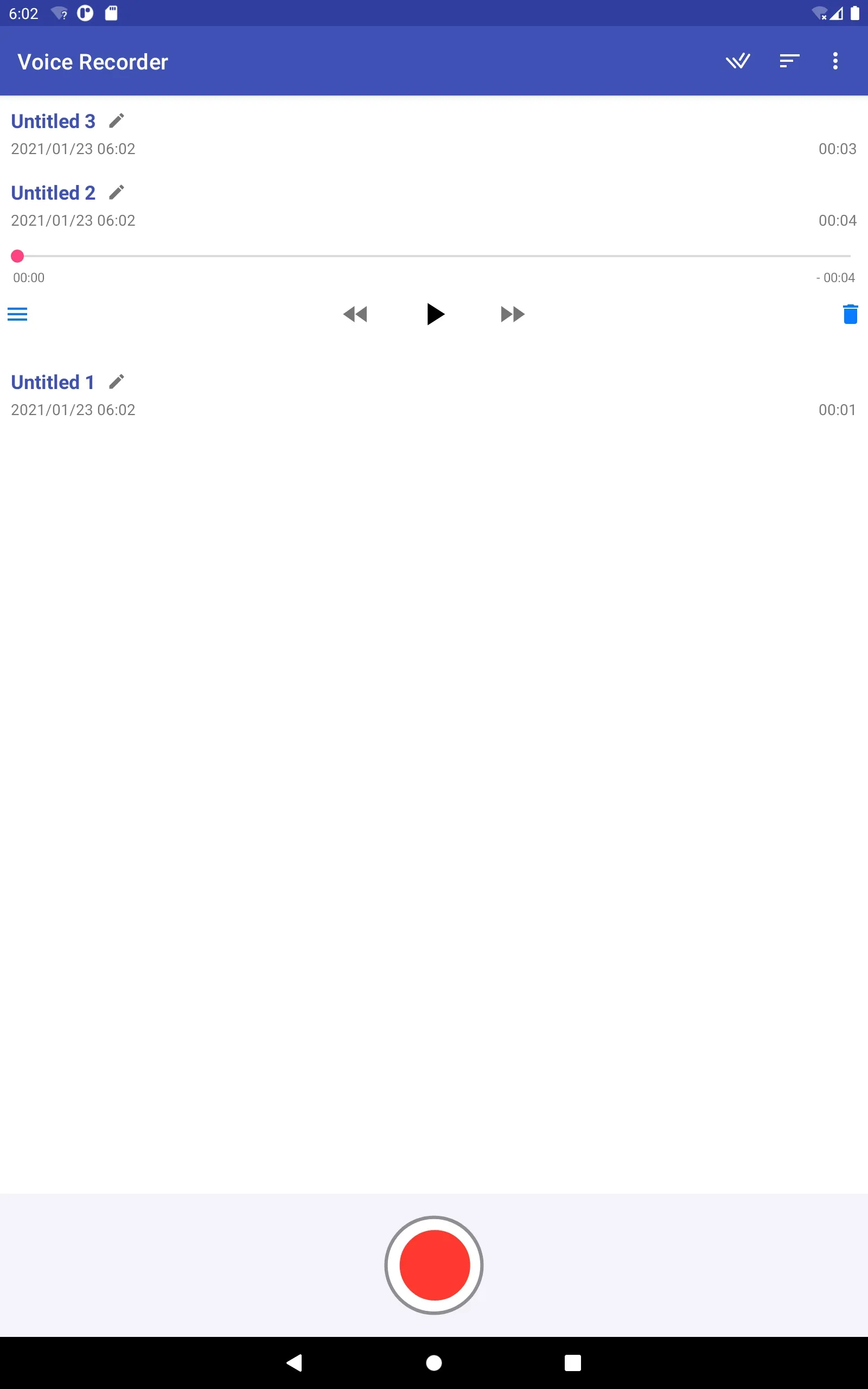 Voice Recorder | Indus Appstore | Screenshot