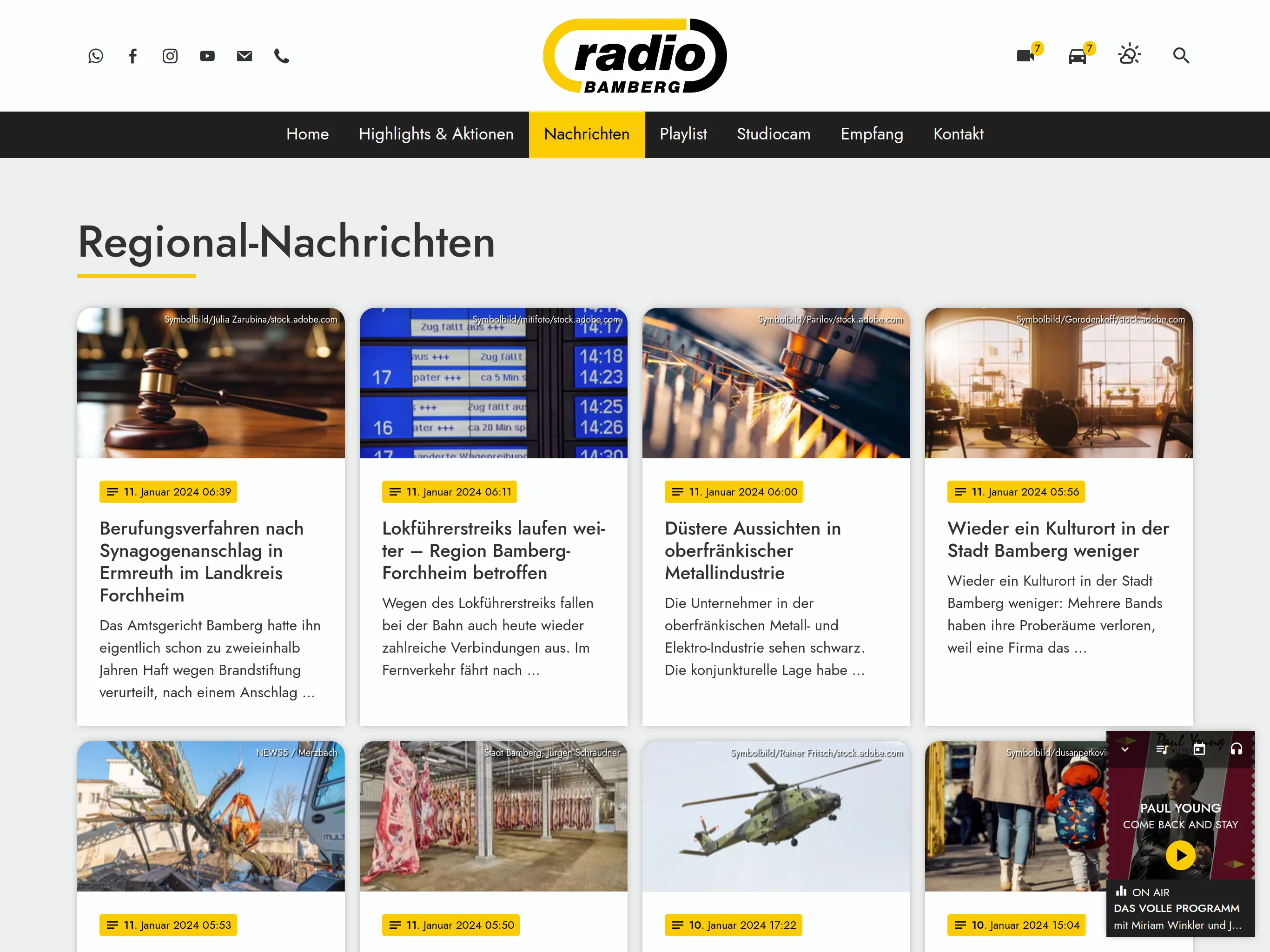 Radio Bamberg | Indus Appstore | Screenshot