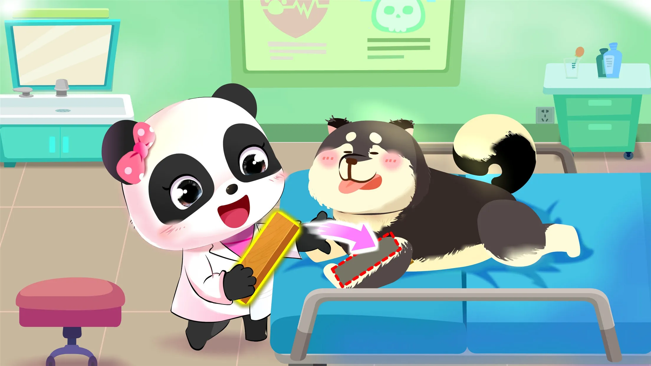 Baby Panda's Pet Care Center | Indus Appstore | Screenshot