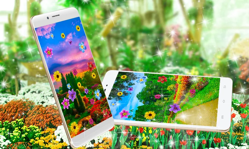 Garden Live Wallpaper HD | Indus Appstore | Screenshot