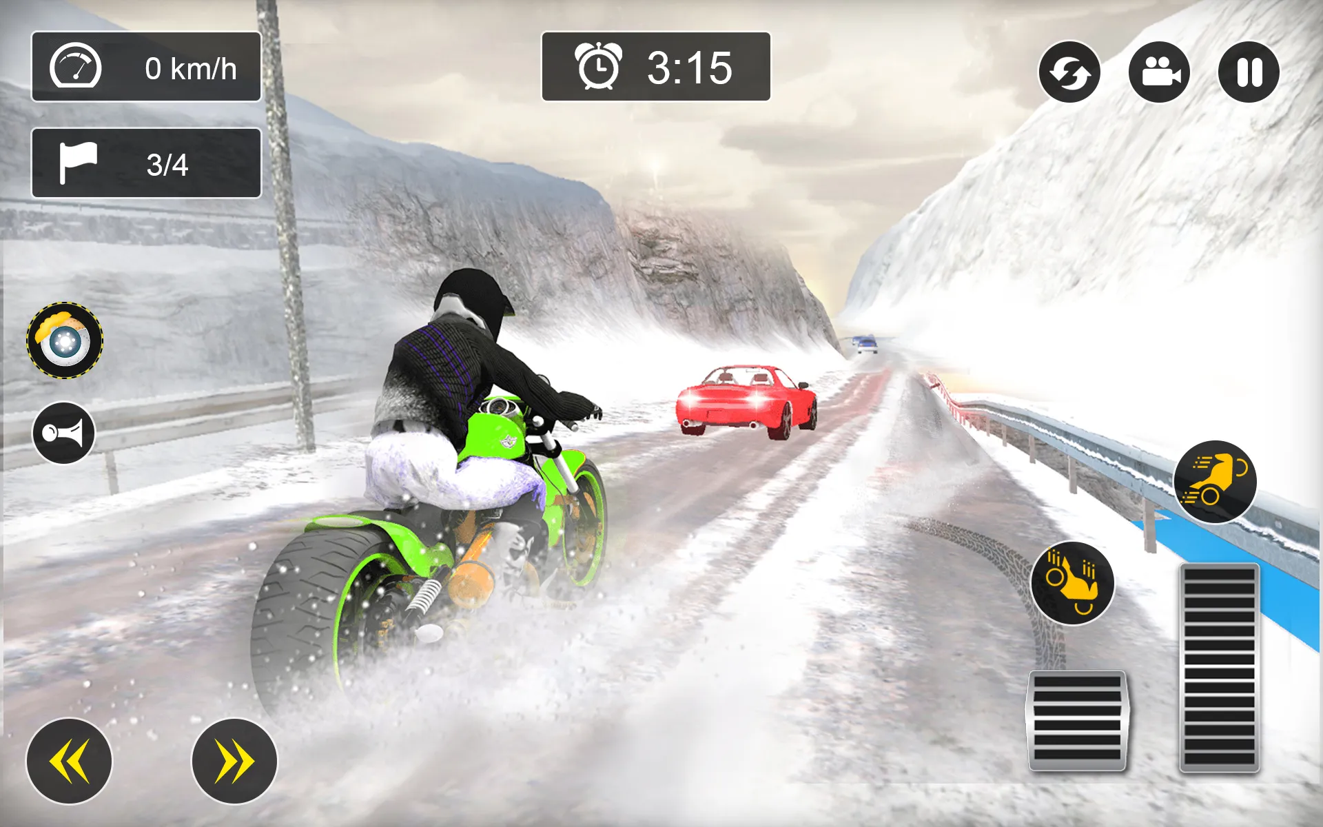 Snow Mountain Bike Racing 2022 | Indus Appstore | Screenshot