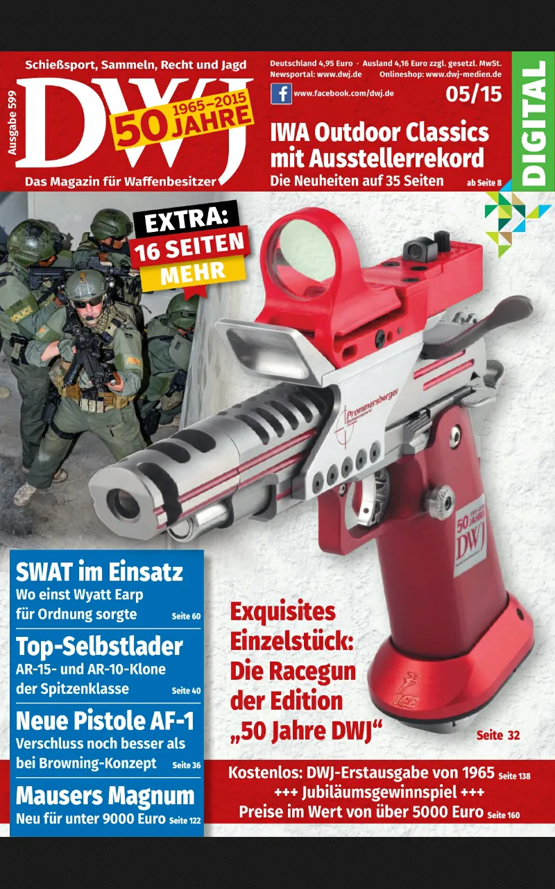 DWJ - Magazin für Waffenbesitz | Indus Appstore | Screenshot