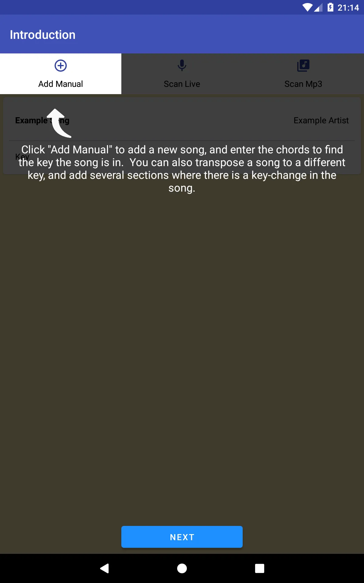 Song Key Finder | Indus Appstore | Screenshot