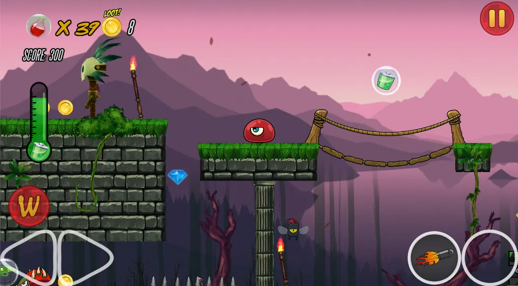 Red Ball Rush | Indus Appstore | Screenshot