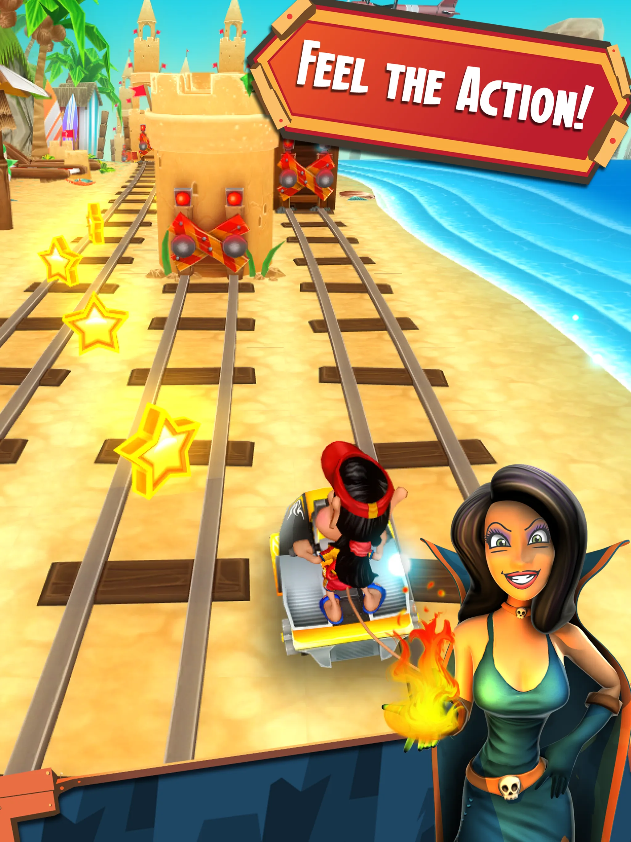 Hugo Troll Race 2: Rail Rush | Indus Appstore | Screenshot