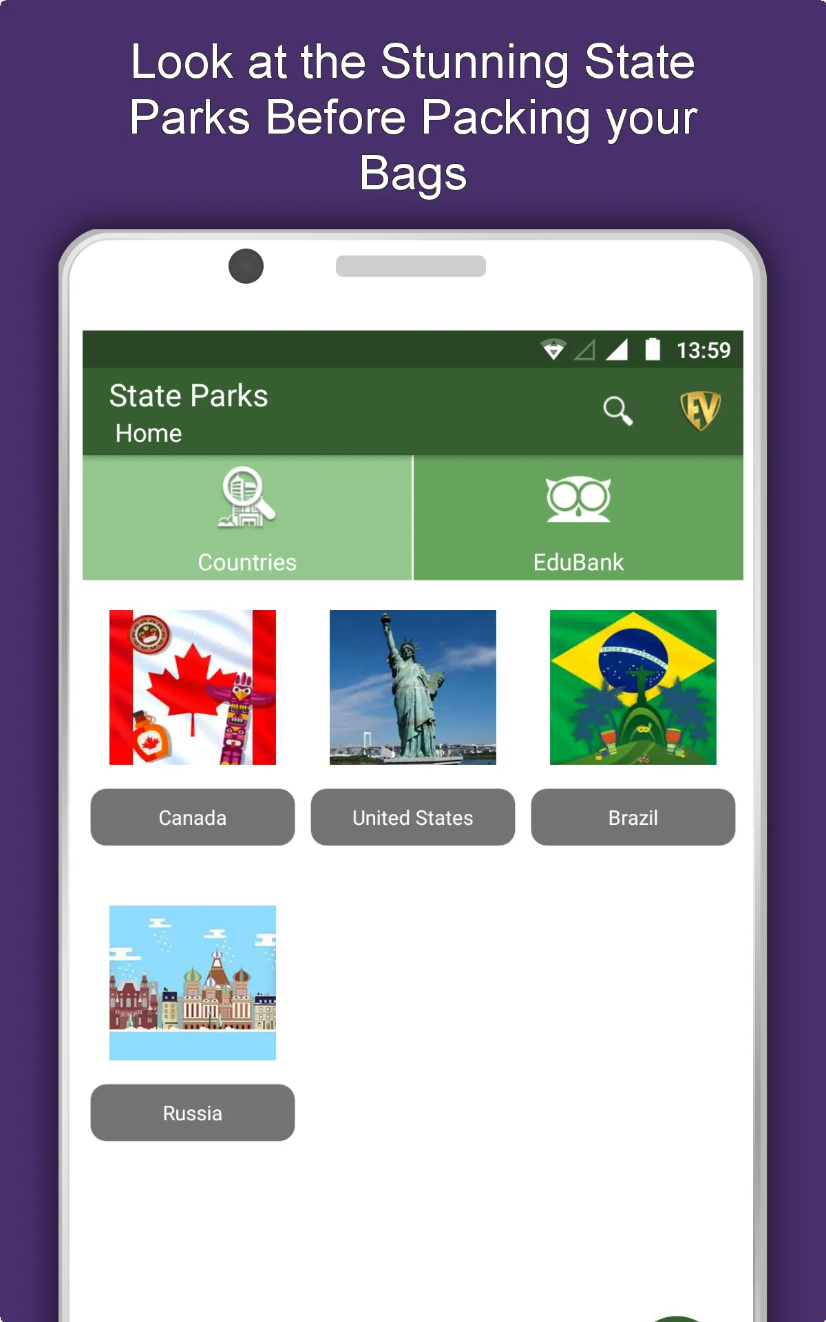 State Parks Travel & Explore O | Indus Appstore | Screenshot