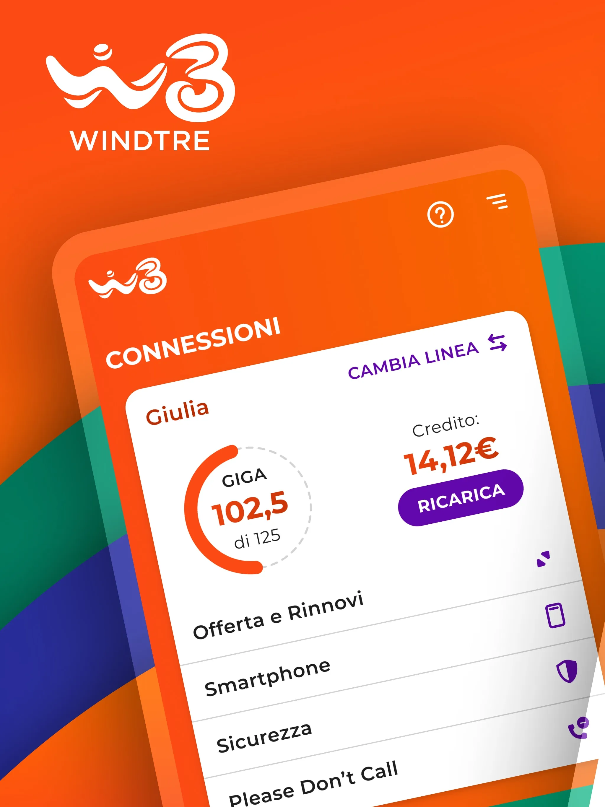 WINDTRE | Indus Appstore | Screenshot