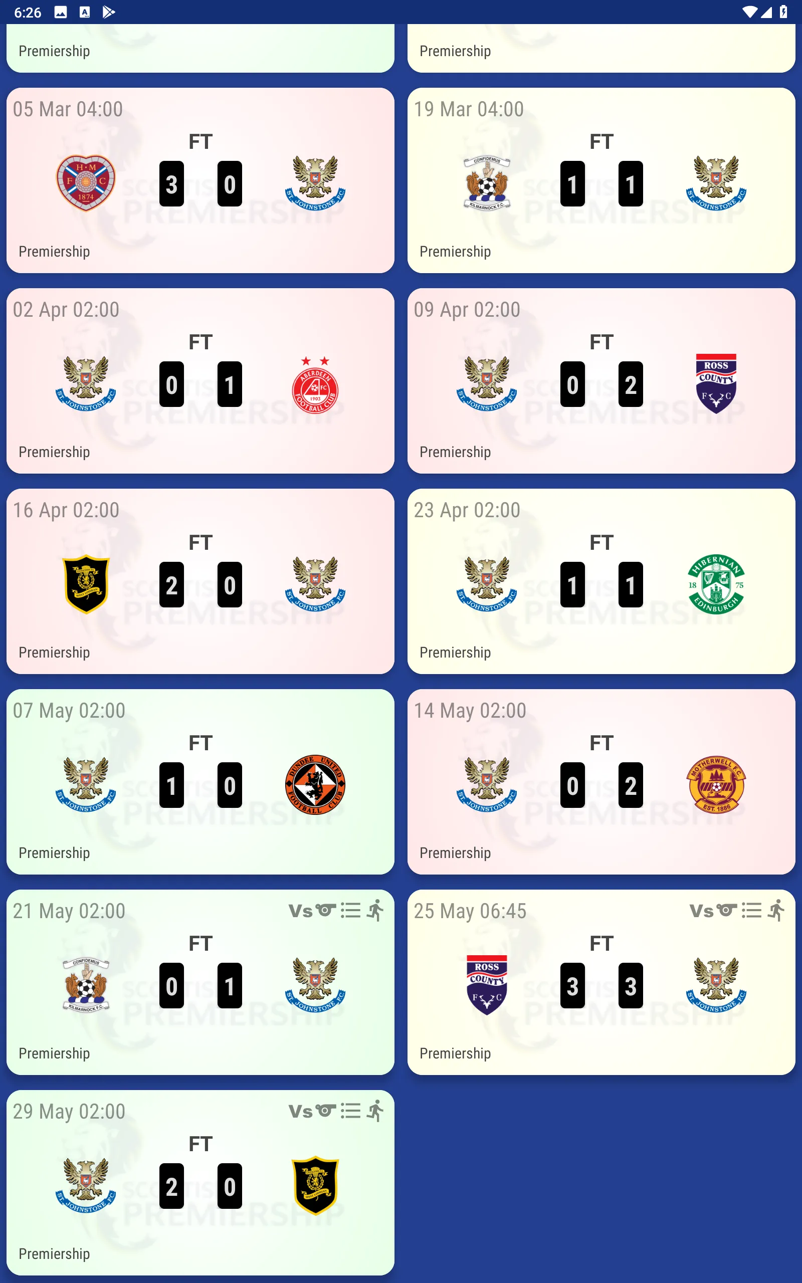 St Johnstone Fan App | Indus Appstore | Screenshot