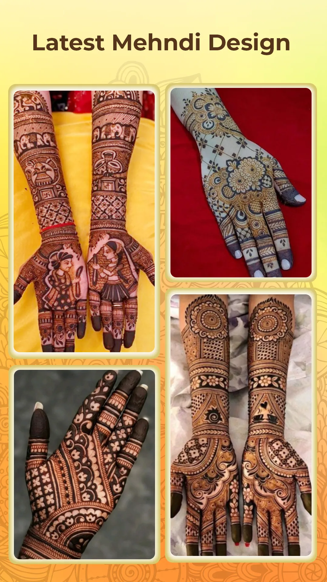 Bridal Mehndi Design Latest | Indus Appstore | Screenshot