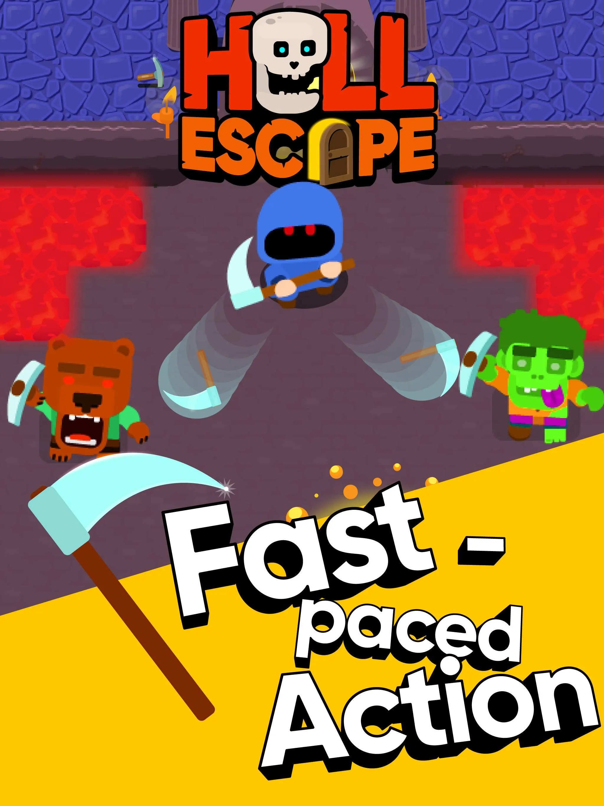 Hell escape - action battles | Indus Appstore | Screenshot