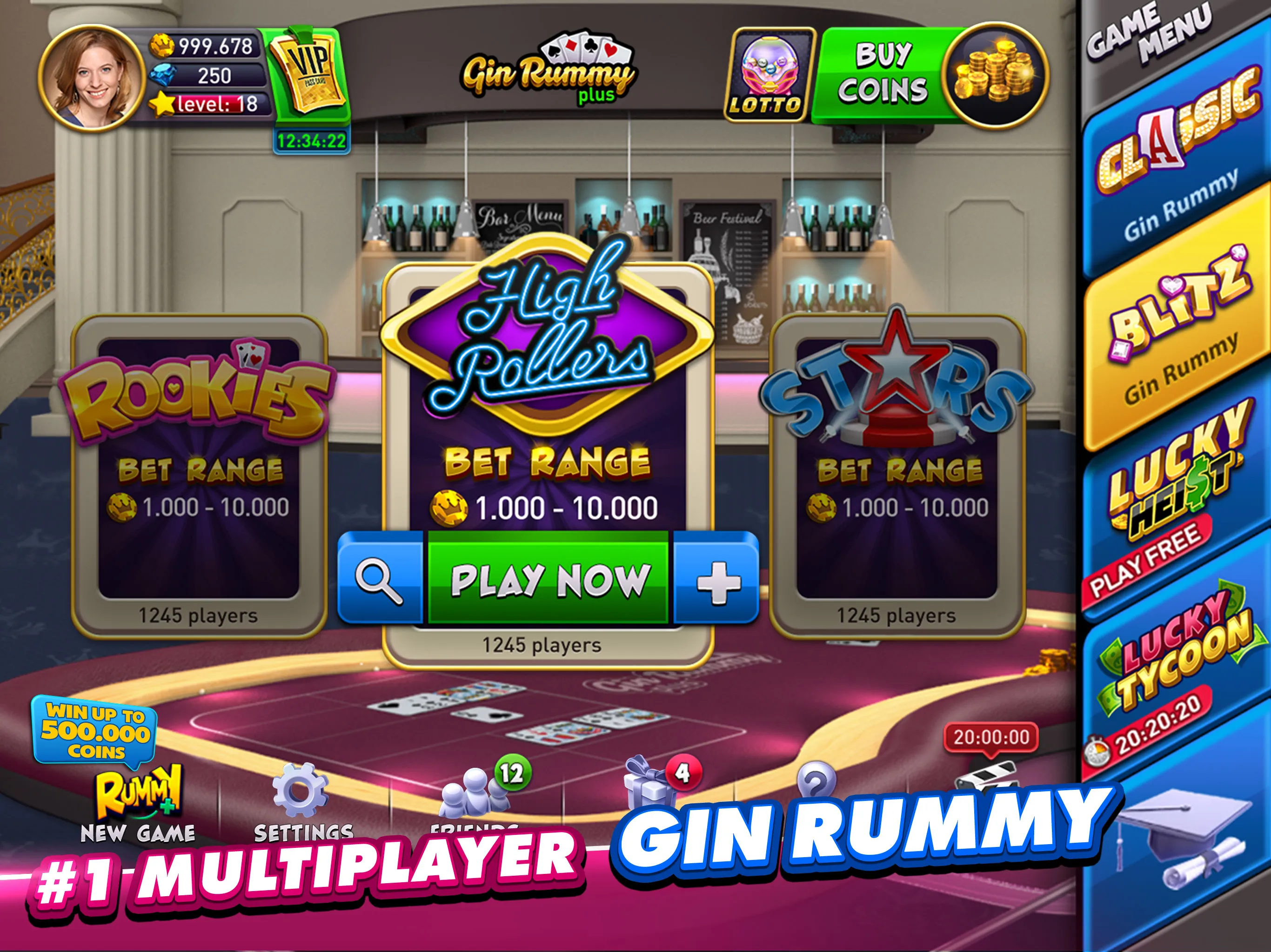 Gin Rummy Plus: Fun Card Game | Indus Appstore | Screenshot